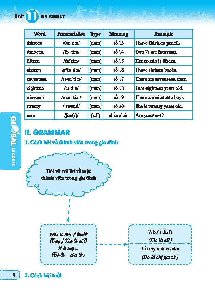 Global Success - Trọng Tâm Kiếm Thức Và Bài Tập Thực Hành Tiếng Anh Lớp 3 - Tập 2 - Có Đáp Án