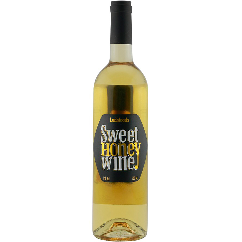 Rượu Vang Mật Ong Ladofoods Sweet Honey Wine 750ml 12% - Không Kèm Hộp