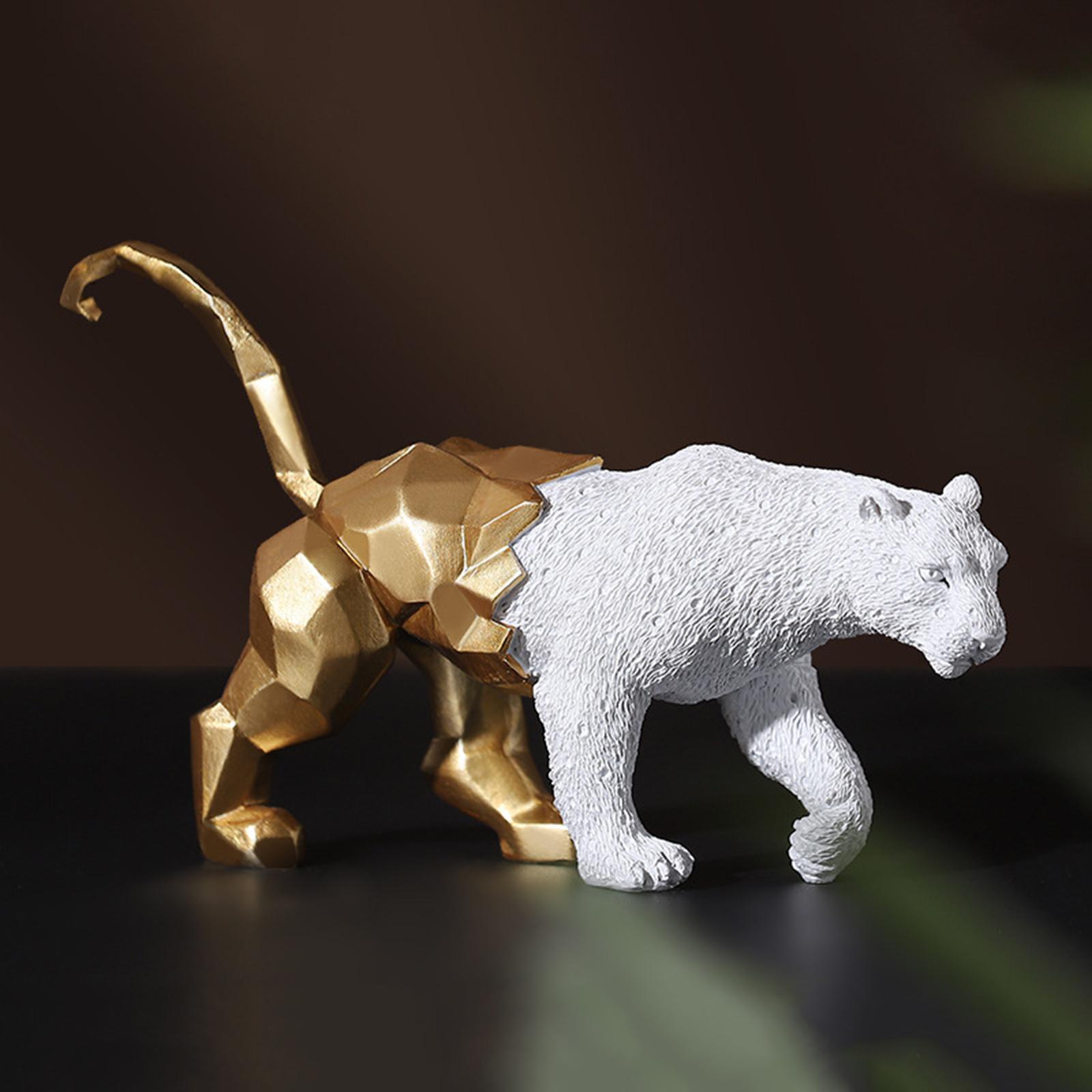 Abstract Animal Statue Desktop Ornament Art Sculpture Home Decor