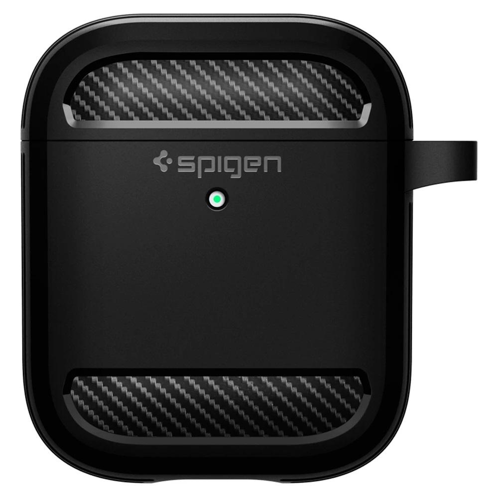 Ốp Spigen Rugged Armor dành cho AirPods Pro 2/1 Chống sốc, độ bền cao Hàng Chính Hãng