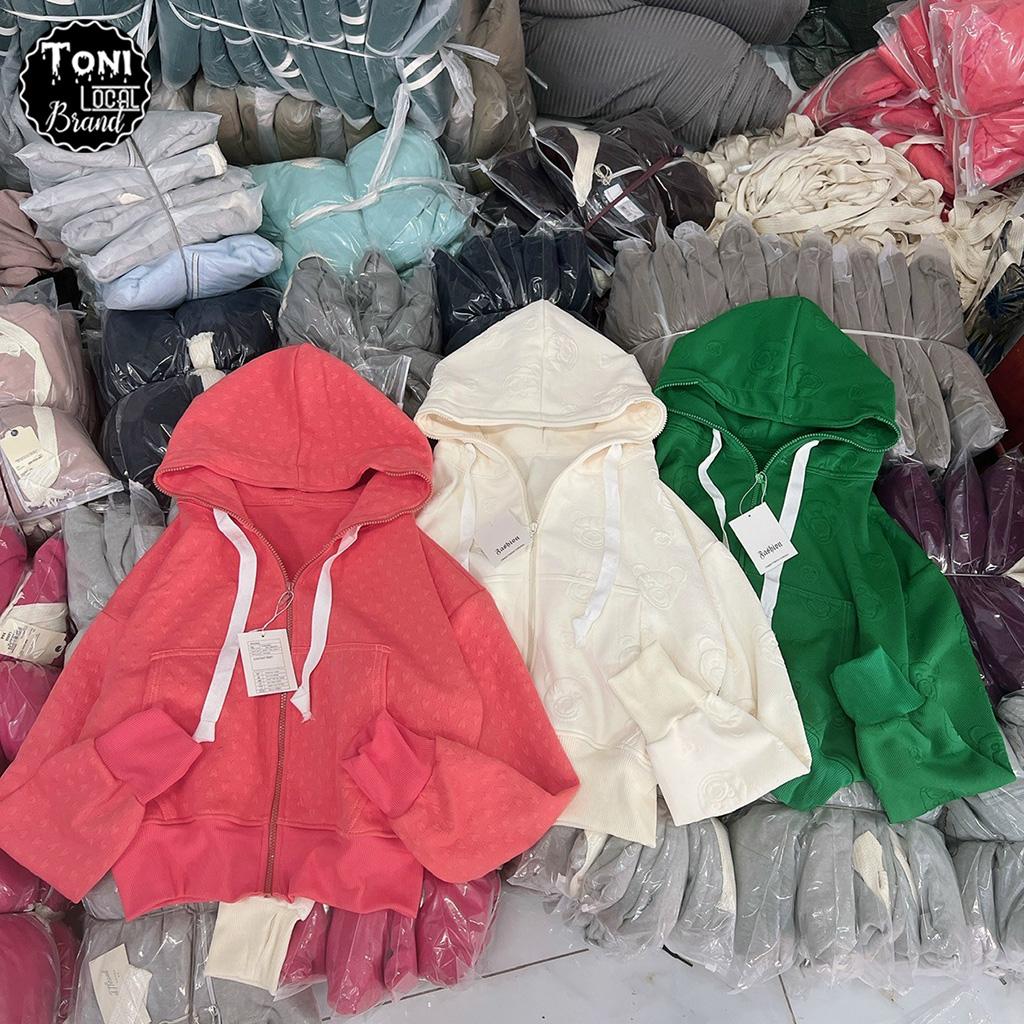 Áo Hoodie Xốp Dập Nổi chống nắng + tay xỏ ngón + có 2 túi trong Unisex