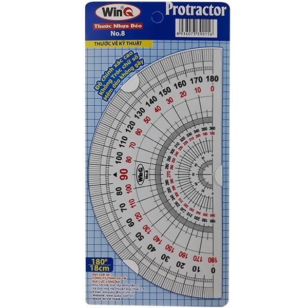 Bộ 3 Thước Đo Góc WinQ No.8
