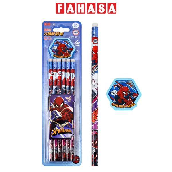 Vỉ 12 Bút Chì HB Spider-Man - iiGEN YZ310029