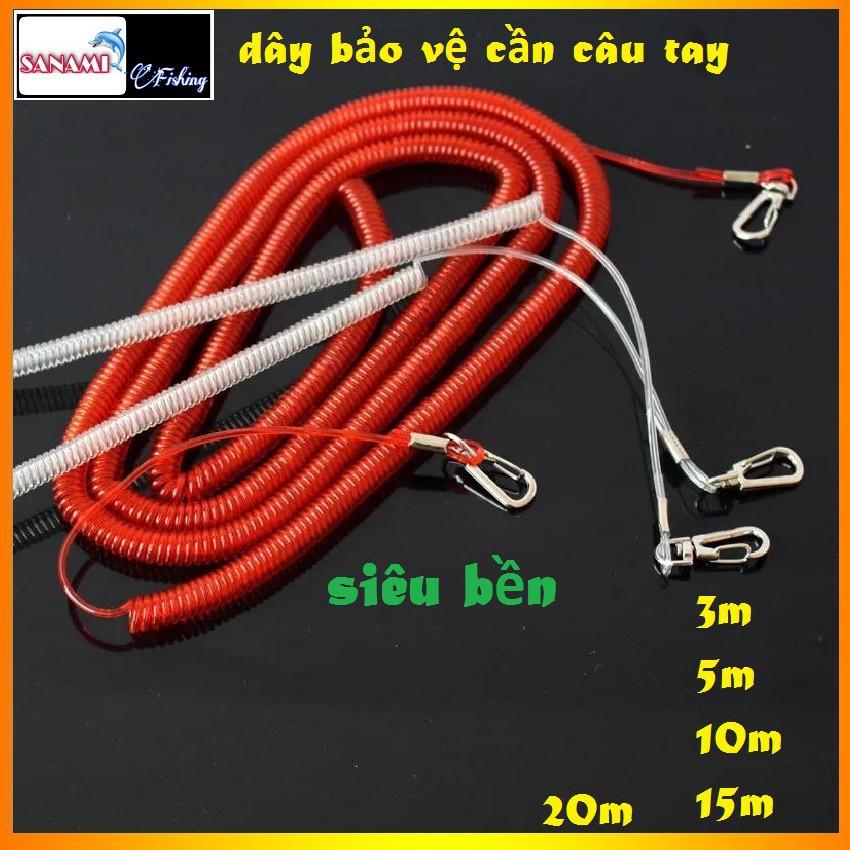 dây bảo vệ cần câu tay 5m 8m 10m 15m 20m giúp bảo vệ cần không bị kéo đi