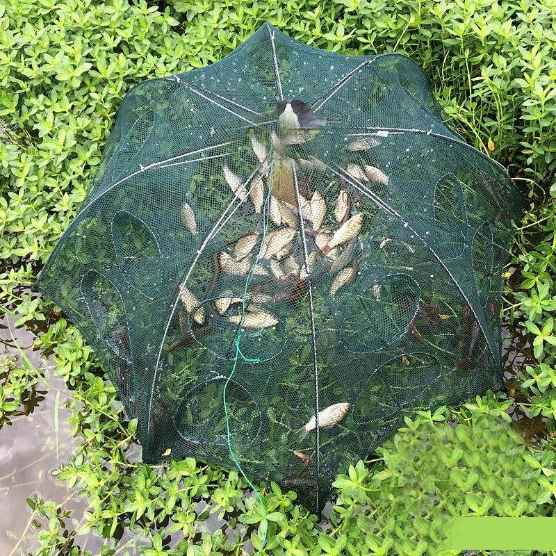 Lưới Bát Quái Bắt Cá, Trạch, Lươn, Cua, Tôm 4 - 6 - 8 - 12 - 16 cửa