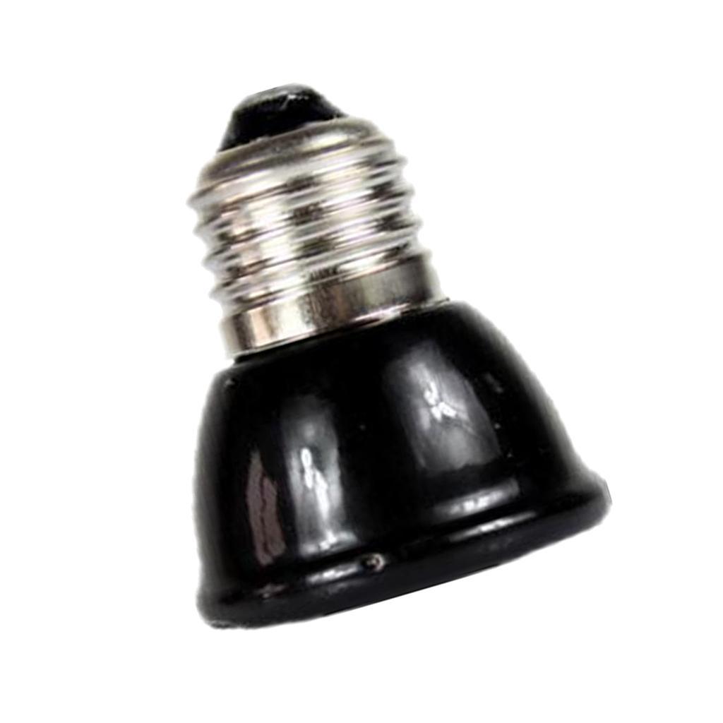 3X 60W Mini Infrared Ceramic Emitter Heat Lamp Light Bulb Reptile Pet Brooder