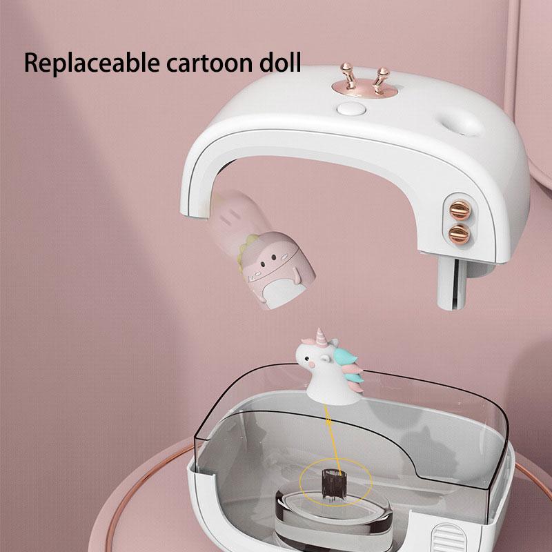 Di Động 400Ml Máy Tạo Độ Ẩm Không Dây Adroable TV Máy Phun Sương Tạo Độ Ẩm Hương Thơm Khuếch Tán USB Siêu Âm Không Humidificador Với Bầu Không Khí Đèn