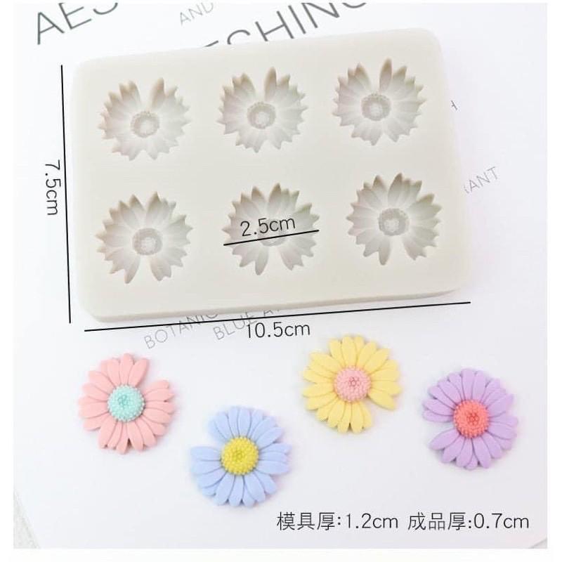 Khuôn hoa silicon trang trí bánh tt hiện đại