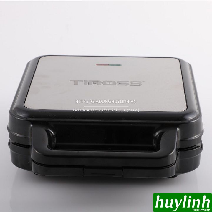 Máy làm - nướng bánh sandwich hotdog waffle Tiross TS9656 - 3 trong 1 - 1200W - Hàng chính hãng