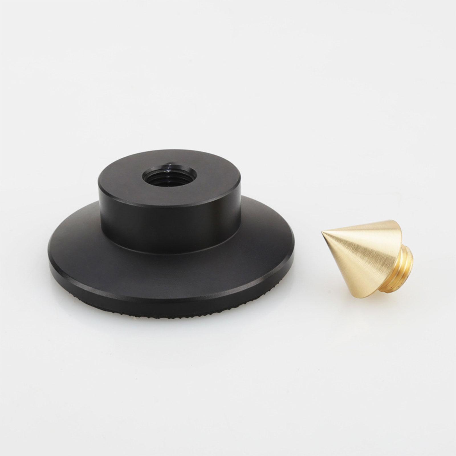 Turntables Feet Pad Shockproof Loudspeaker Black 1pc