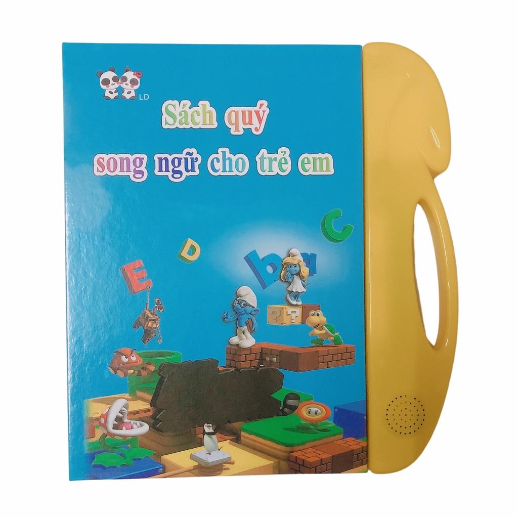 Sách quý song ngữ, bảng song ngữ giúp bé học tập vui chơi hiểu biết về thế giới xung quanh