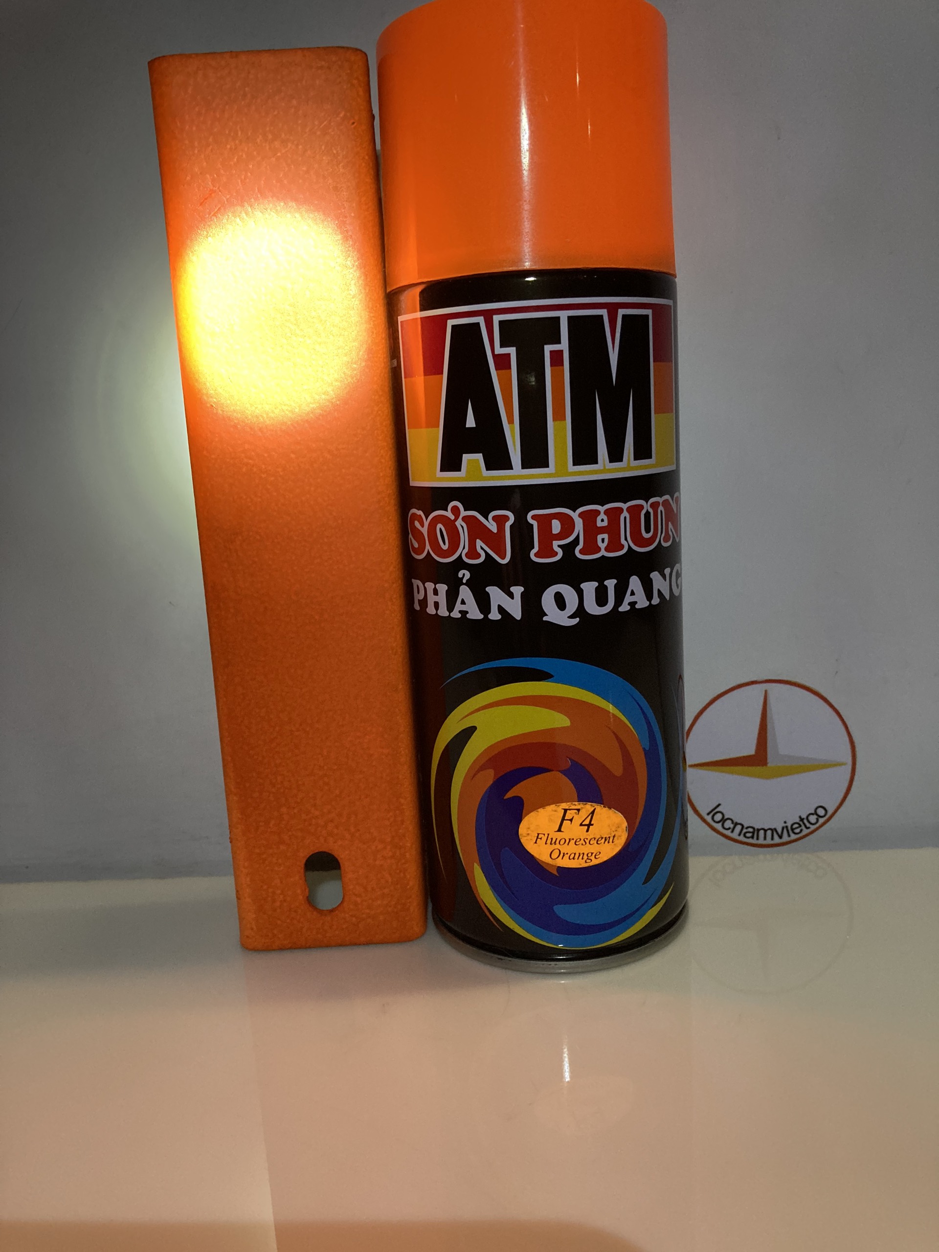 Sơn xịt màu cam phản quang ATM F4