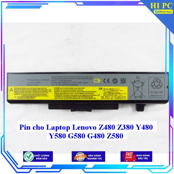 Pin cho Laptop Lenovo Z480 Z380 Y480 Y580 G580 G480 Z580 - Hàng Nhập Khẩu