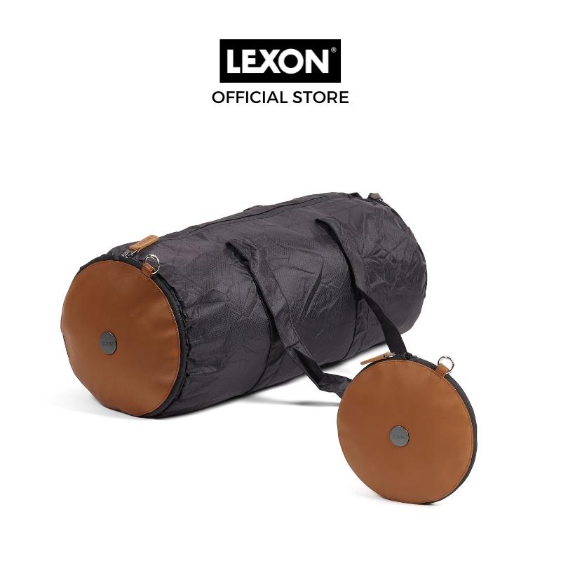 Túi thể thao gấp gọn 16L LEXON ví da - PACKABLE+ DUFFLE - LN2310 - Hàng chính hãng