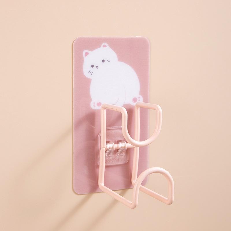 Móc Treo Đồ Gắn Tường Không Cần Khoan Tiện Dụng Cho Nhà Tắm / Nhà Bếp