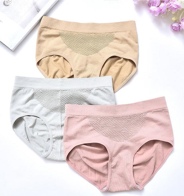 Combo 4 quần lót nữ cotton 3D nâng mông QL 8125 - 4