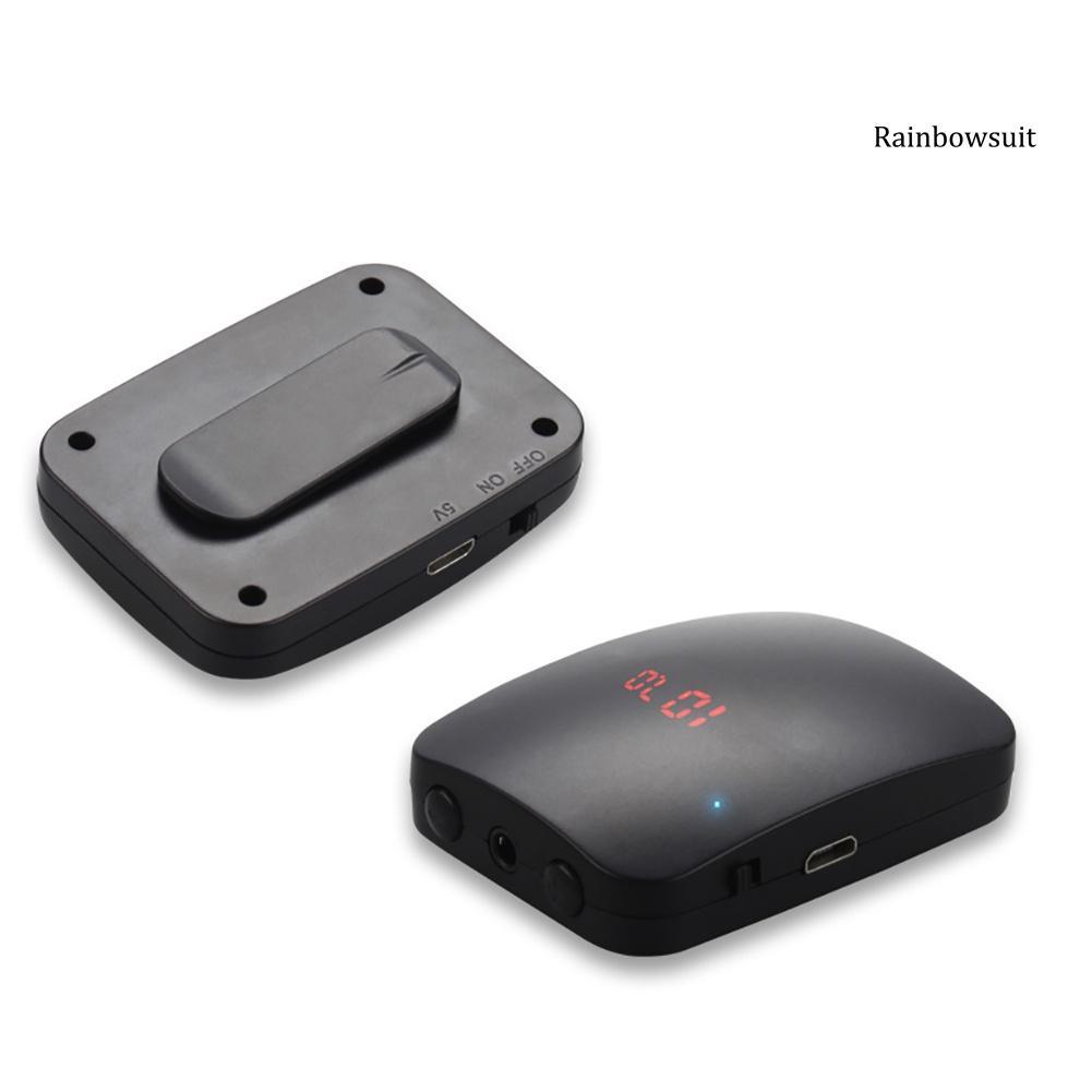 Micro RB Không Dây Có Kẹp Gắn Cổ Áo Hỗ Trợ Truyền Tín Hiệu FM Và Phụ Kiện