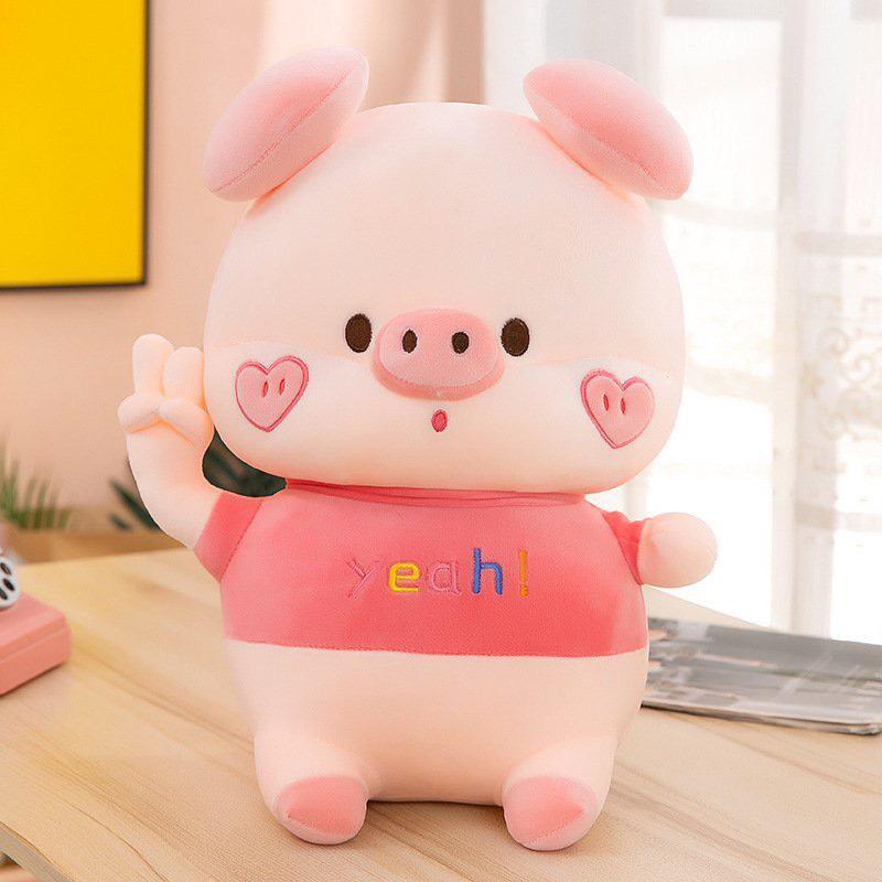 Chú Heo Ôm Siêu Đáng Yêu !
