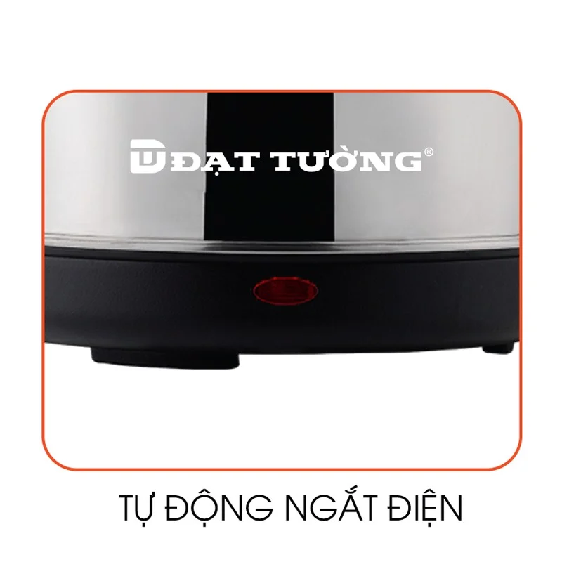 Ấm Điện Đun Nước Đế Liền Vòi Ngắn Đạt Tường DTDL-05 (5 lít) - Hàng Chính Hãng