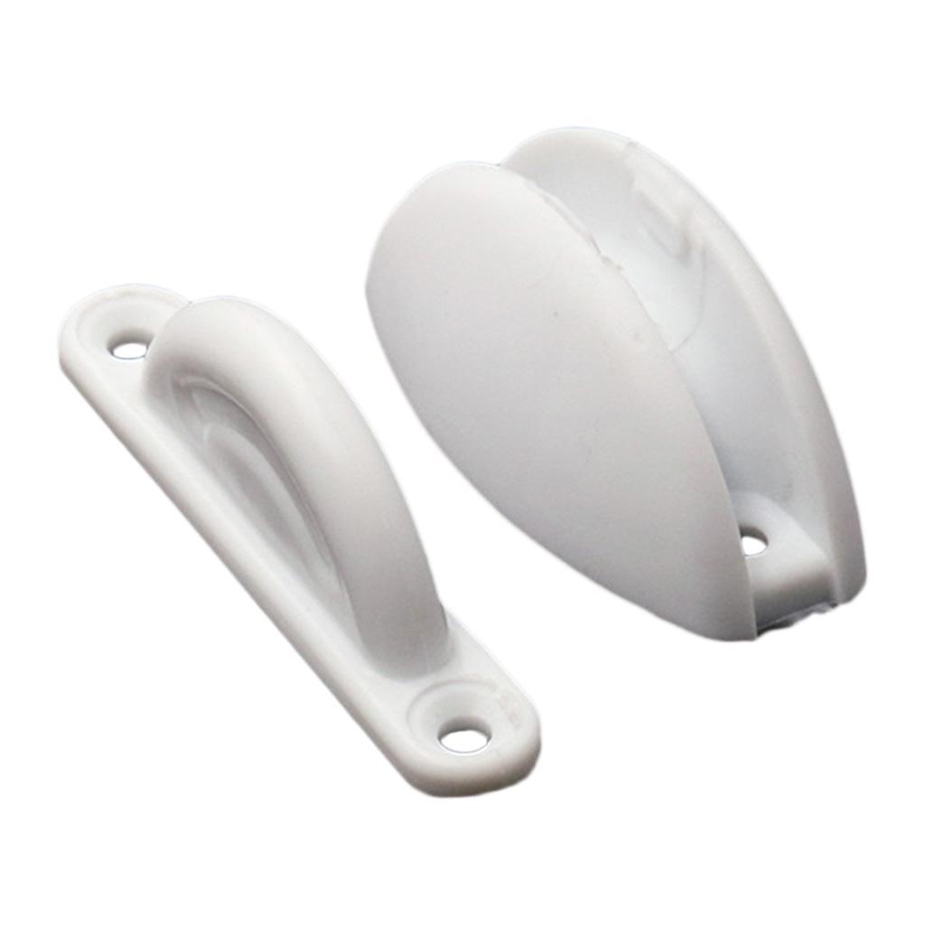 Nylon Door Latch Holder Stopper Luggage Door Latch RV Boat White