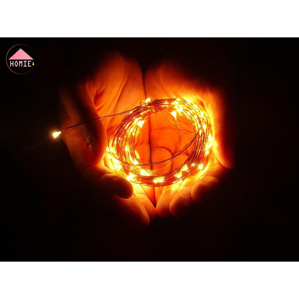 Dây đèn LED 10m chạy pin AAA