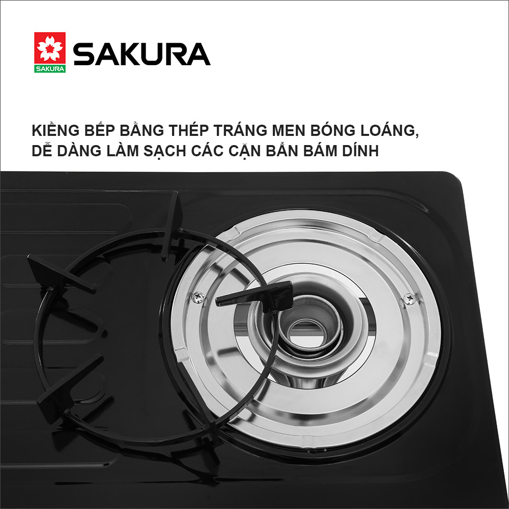 Bếp gas đôi SAKURA SA-2181EB_chính hãng Mekong