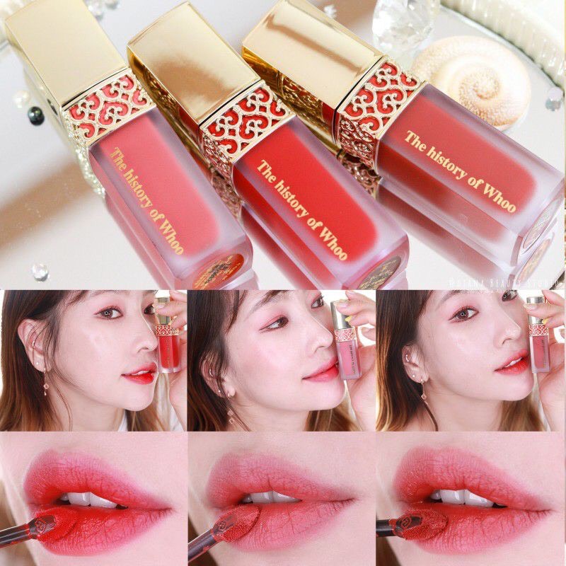 Son kem nhung lì Whoo GJH Mi Velvet Liquid Lip Rouge minisize