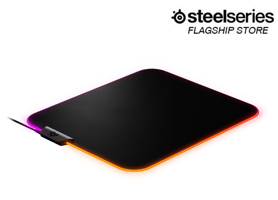 Bàn di chuột SteelSeries QcK Prism Cloth M (RGB) - Hàng Chính Hãng