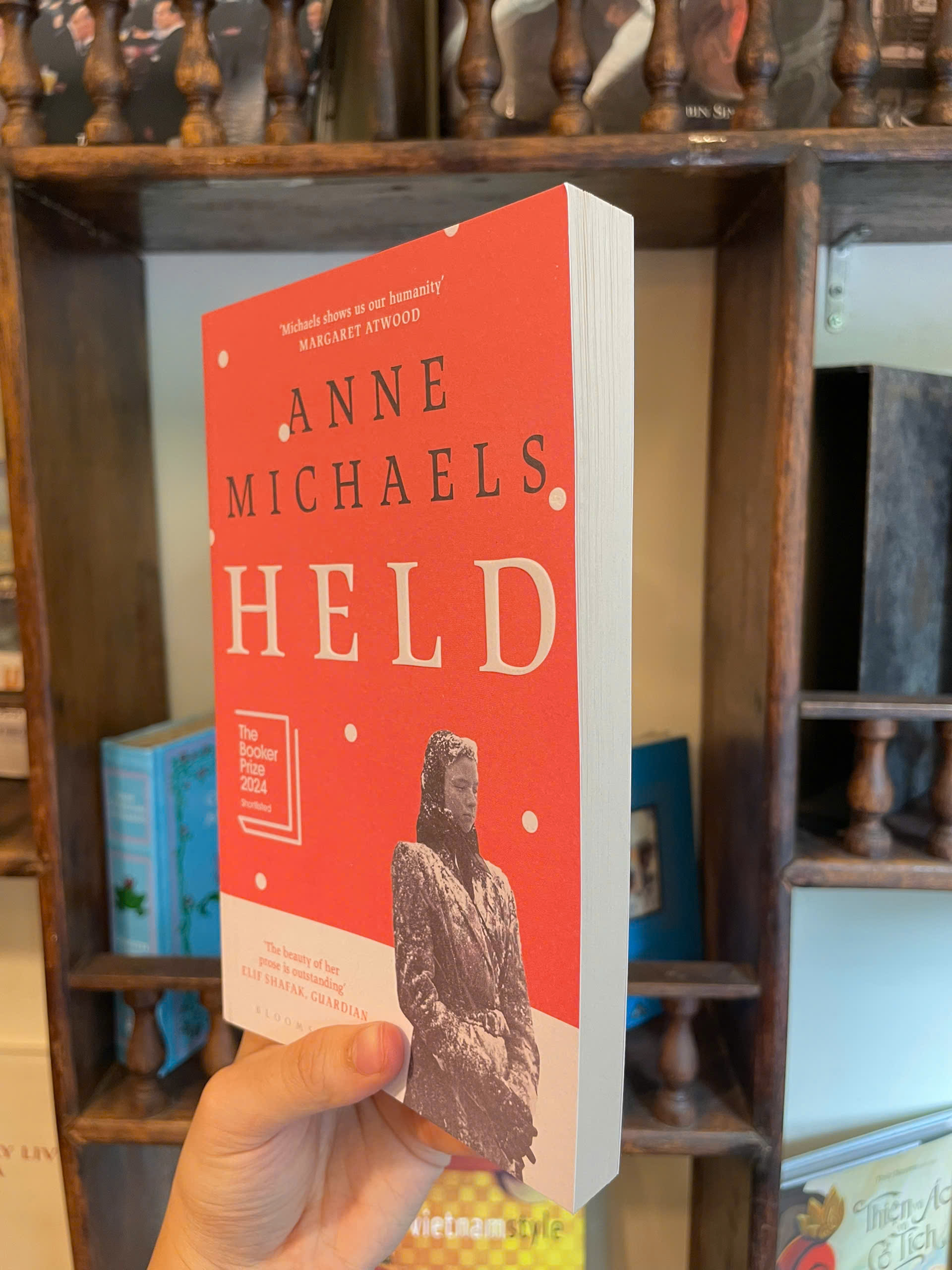 Sách - Held (Shortlisted for the Booker Prize 2024) by Anne Michaels - Fiction/Historical Fiction