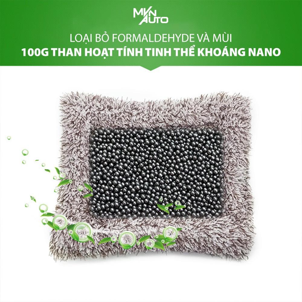 Chó Bông Than Hoạt Tính Nano Khử Mùi Ô Tô - Chó Bông Trang Trí Để Taplo Ô Tô
