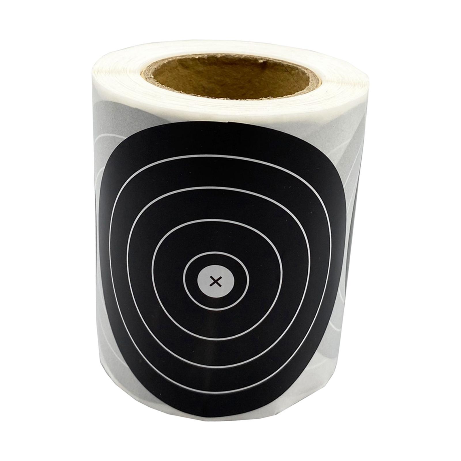 Upgraded Practice Target Stickers Paper Target Roll Paper Target Durable Target for Exercise Hunting Training Accessories