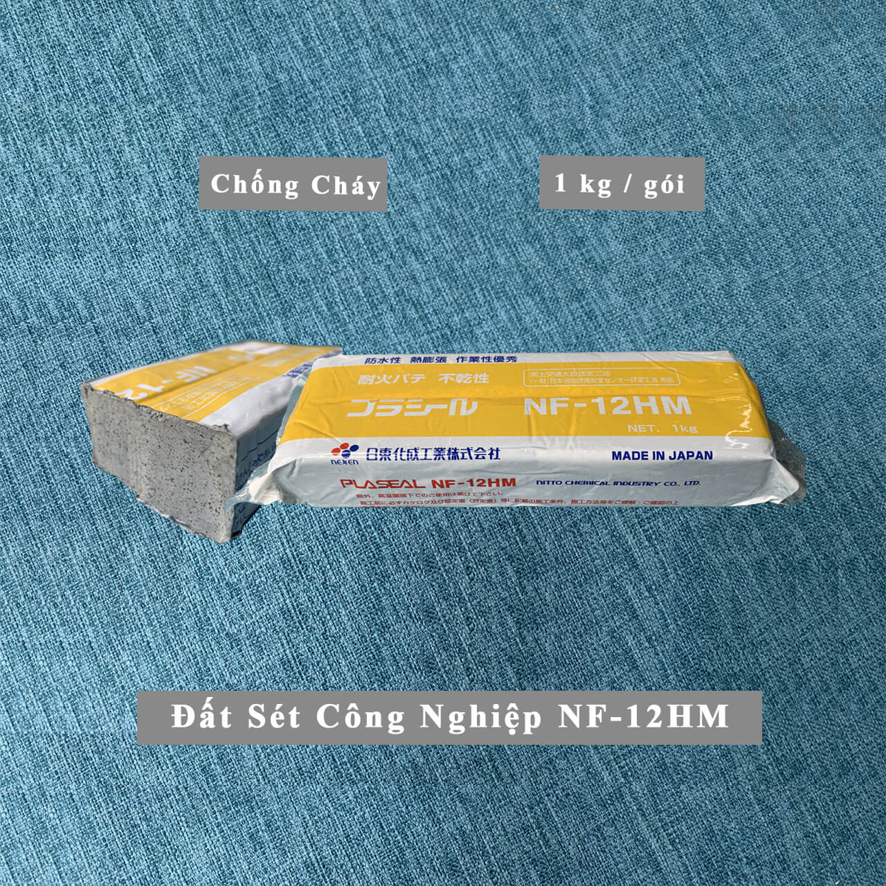 Đất sét chống cháy lan Plaseal NF-12HM - Đất sét Nhật Bản hãng Nitto -