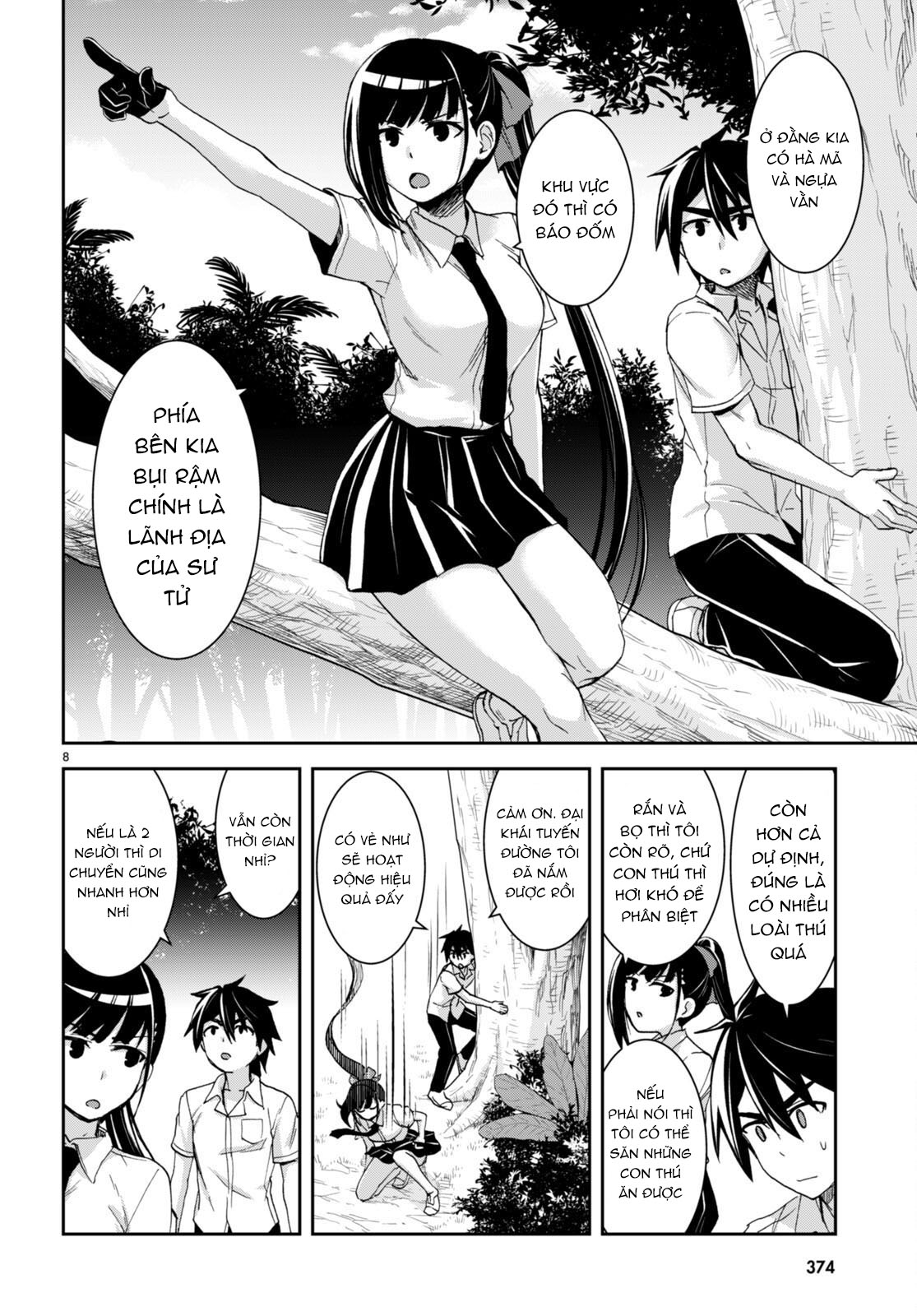 isekai yurutto survival seikatsu: gakkou no minna to isekai no mujintou ni tenishitakedo ore dake chapter 17 8