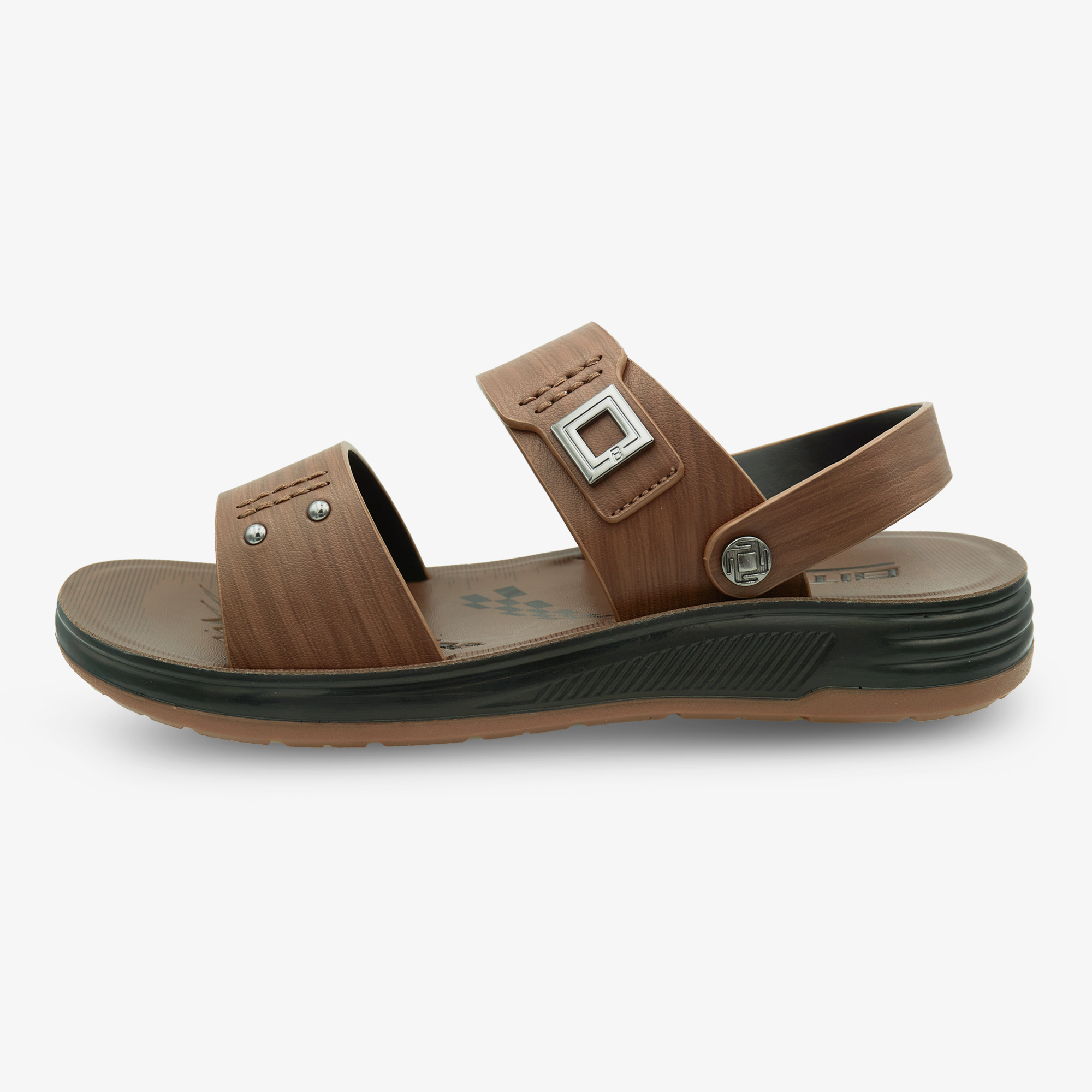 Sandal thông dụng đế PU Nam Biti's BPM001800NAD (Nâu đậm)
