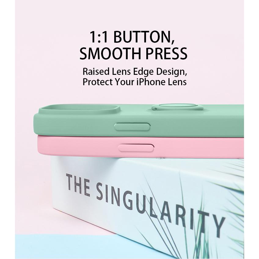 Ốp lưng dẻo MIPOW kèm Ring Stand TPU Leather cho iPhone 15 Series - Hàng chính hãng