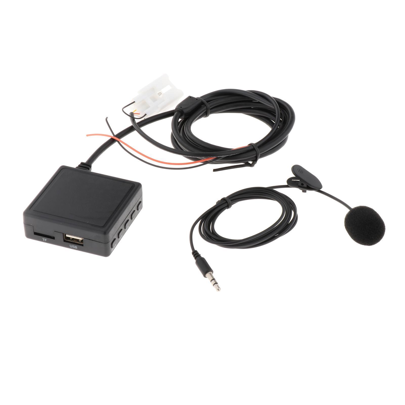 Car Bluetooth AUX Bluetooth 5.0 12V Wireless Fits for A3 A4 A6 A8