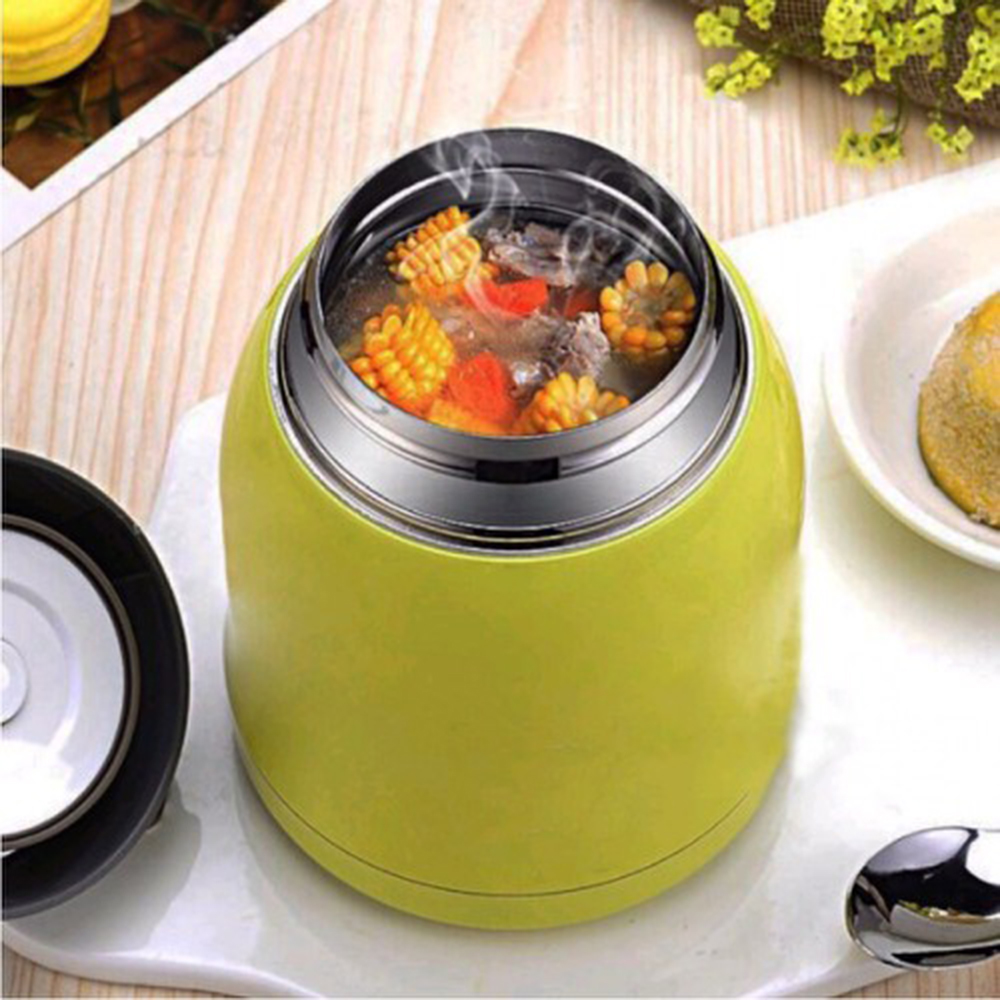 Bình Giữ Nhiệt Nóng Lạnh Có Quai Xách Dung Tích 600ml - Giao màu ngẫu nhiên