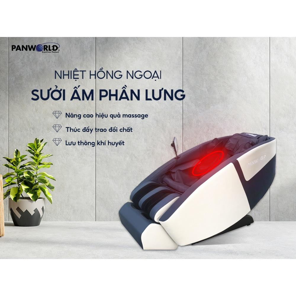 Ghế massage Panworld PW-4417 thương hiệu Thái Lan massage toàn thân cao cấp - Hàng chính hãng