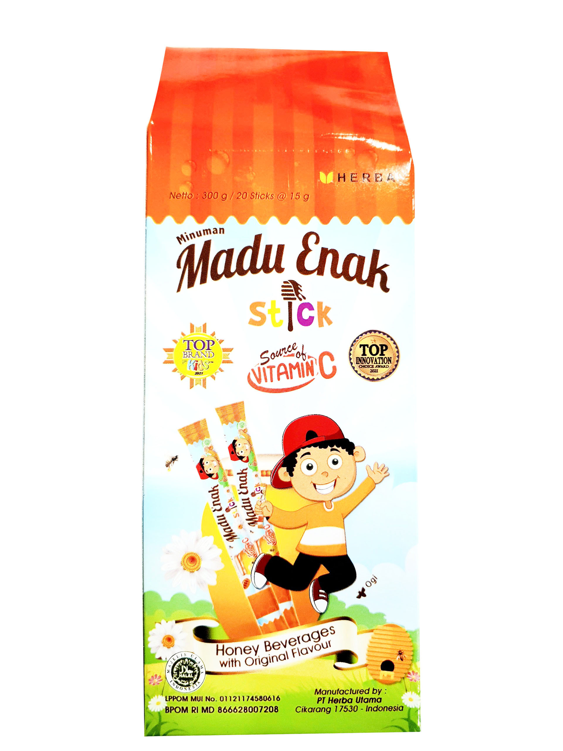 THỨC UỐNG MẬT ONG DẠNG TÚI - MADU ENAK