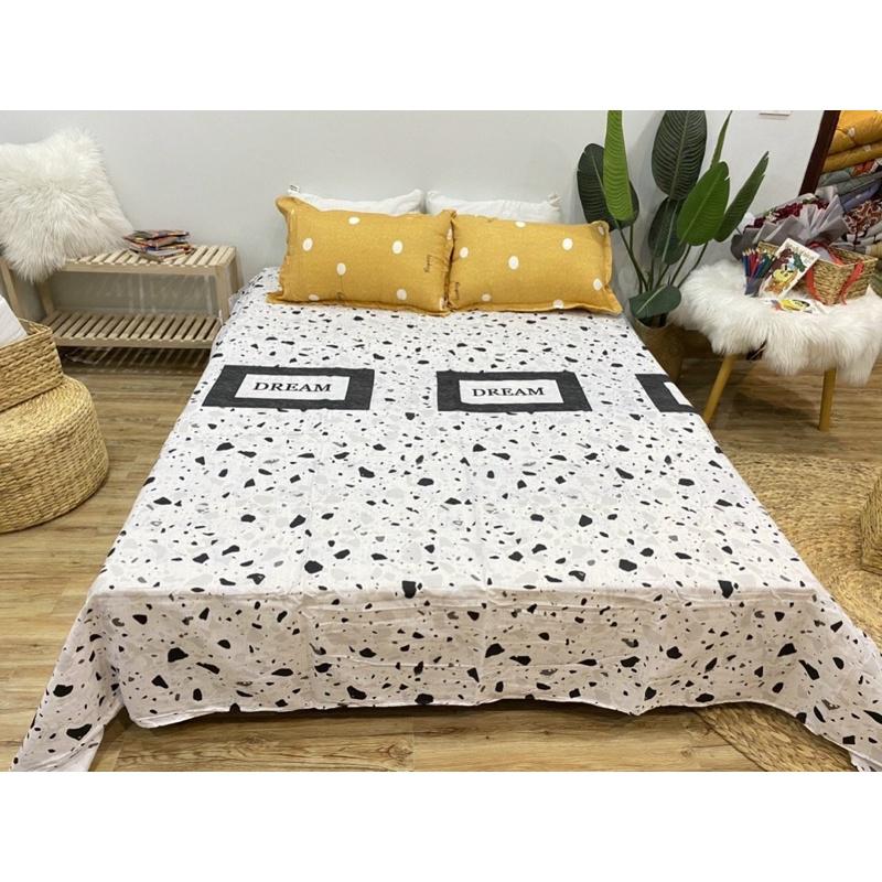 Bộ cotton poly trần phao, vải mềm mát.