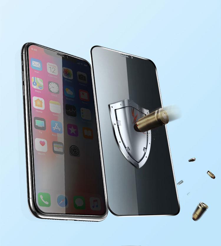 Kính cường lực iPhone 11 Pro Max Full HD MIPOW KING BULL chống nhìn trộm - hàng chính hãng