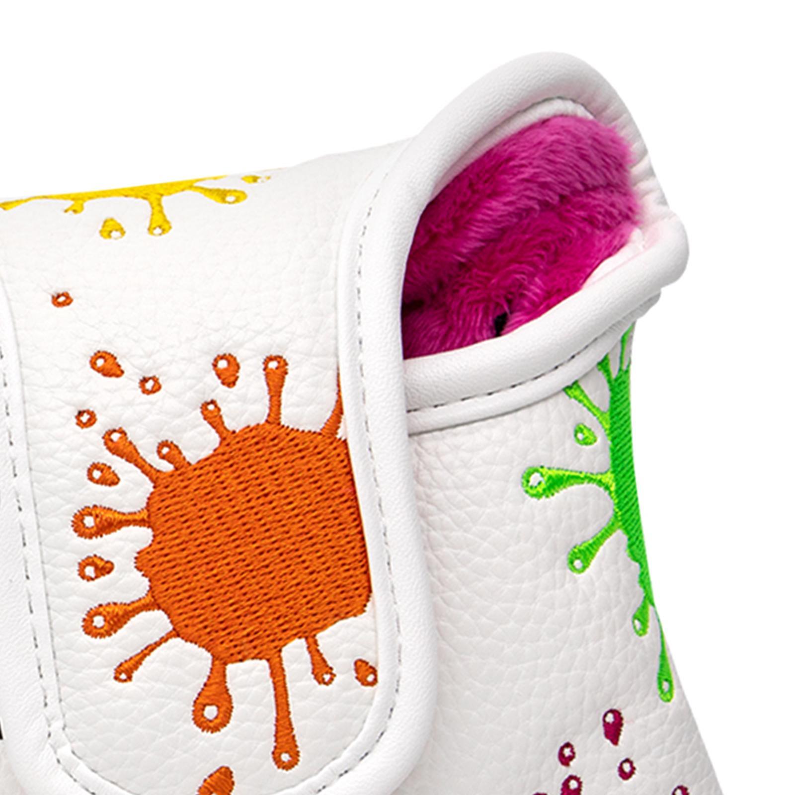 Golf Mallet Putter Head Cover Golf Club Headcover Training Equipment Wrap Sleeve for Women Men