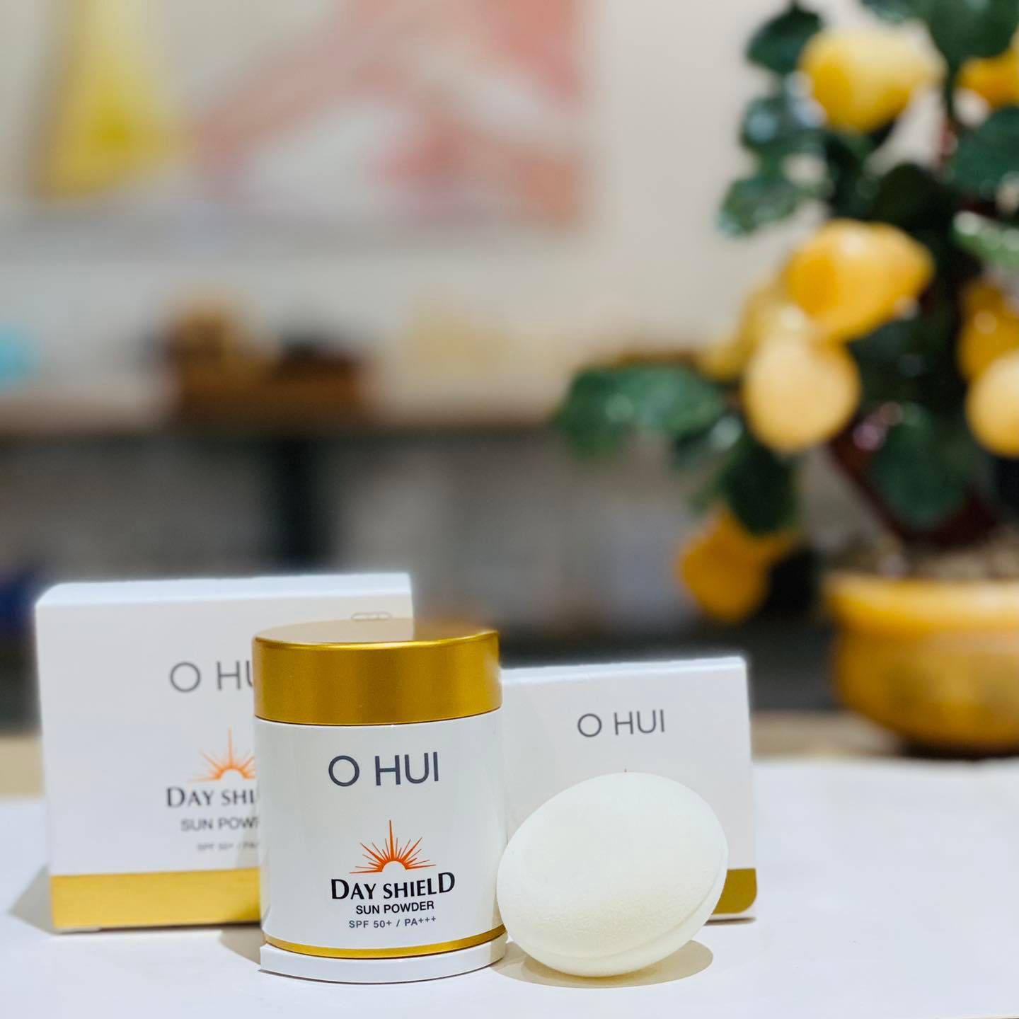 Phấn chống nắng Ohui Sun Powder - SIÊU PHẨM trang điểm của năm