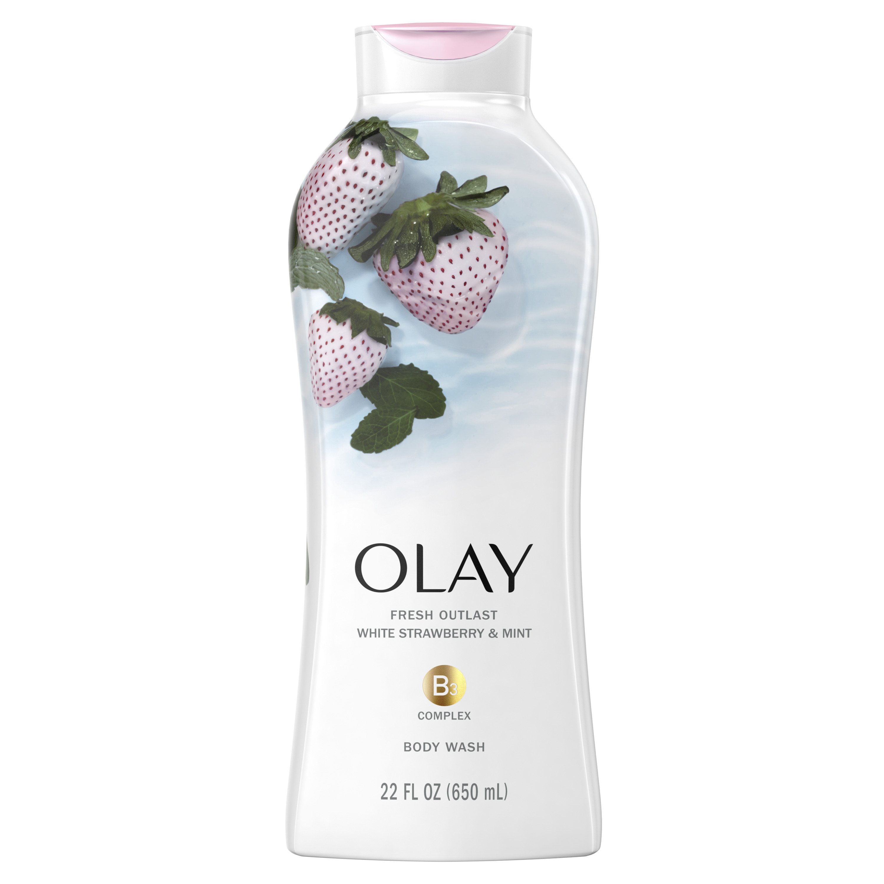 Sữa tắm Olay Strawberry &amp; Mint 650ml