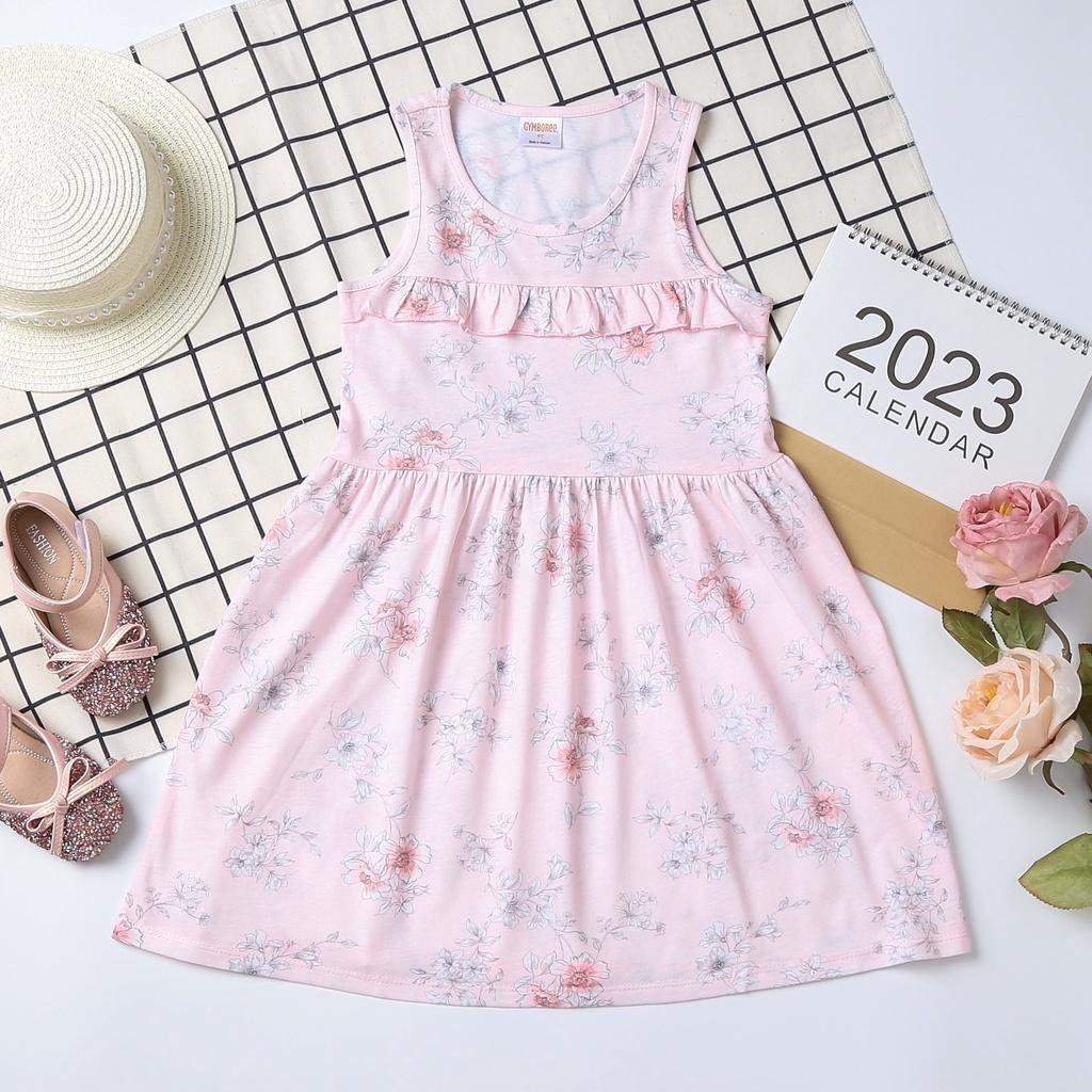 Váy gymboree bé gái size 16 tới 35kg chất thun cotton mặc hè thoáng mát