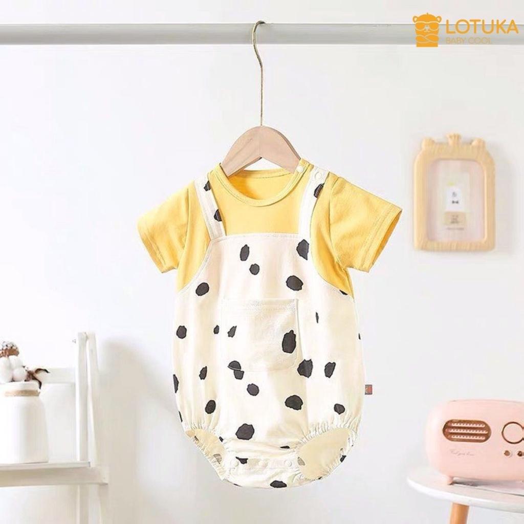 Bodysuit cho bé hình yếm dễ thương, bộ body đùi bé trai bé gái, mẫu quần áo sơ sinh từ 3-12kg