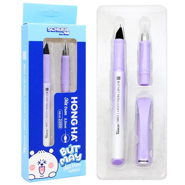 Bút Máy Nét Trơn Lucky 0.5 mm - Hồng Hà 2289