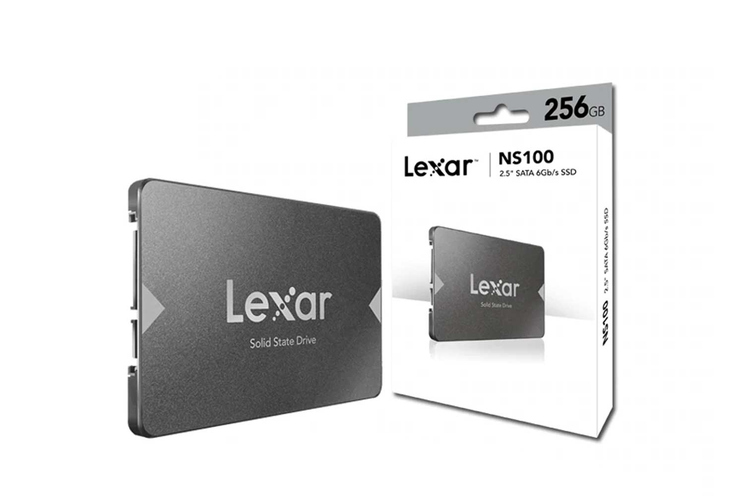 Ổ cứng SSD 256GB Lexar NS100 LNS100-256RB 2.5-Inch SATA III - Hàng Chính Hãng