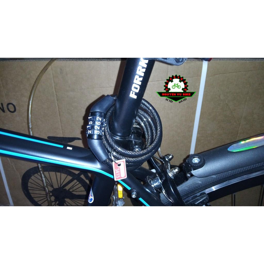 Khóa dây xe đạp 4 số