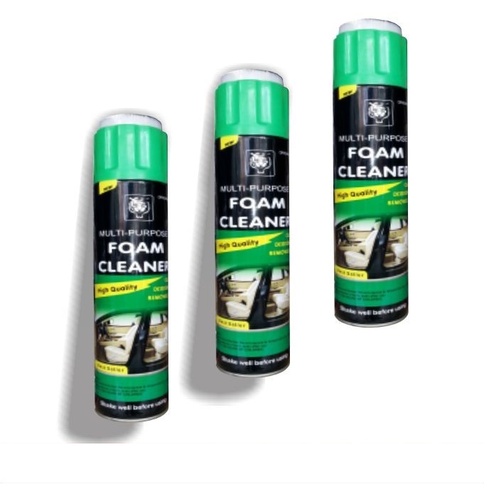 Chai xịt tẩy rửa nội thất ô tô FOAM CLEANER - Tặng vòng tay Ruby